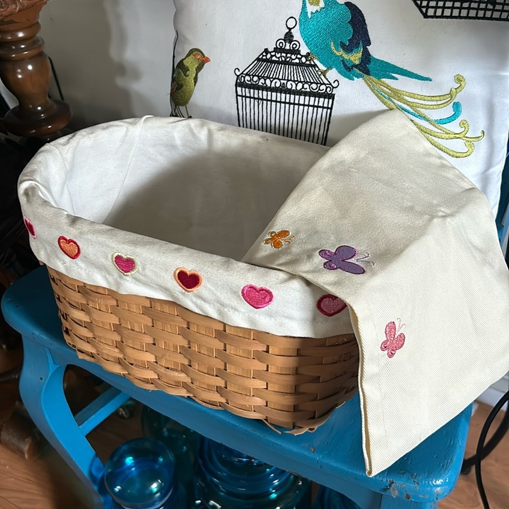 Vintage Basket & Liners
